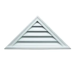 Trlv60x30 Fypon 60 Inch X 30 Triangle Polyurethane Weather Resistant Gable Louver Vent