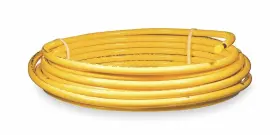 221622 Gb Industrial Direct 13850 3/8odx50foot Yellow Coated Copper Tubing Gas Service Type R