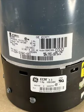 5sme39sl0047 Ge 5sme39sl 0332 Ecm 2.3 Cp02 1 Hp Blower Motor 208/230v M36 #2