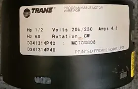 Mot096808 Ge Oem Trane 3iik Ecm Module Hvac Usa Seller Free Shipping