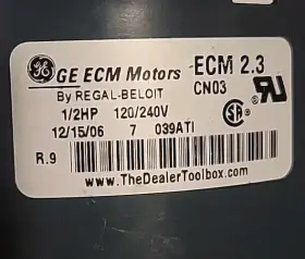 Mot12619 Ge Oem 1/2 Hp Cn03 039ati Ecm Module Hvac Usa Seller Free Shipping