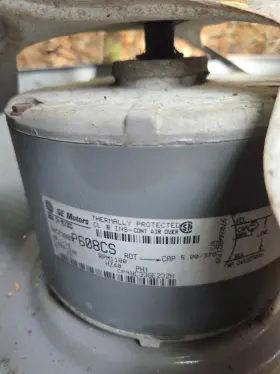 Ge P608cs Condenser Fan Motor 1/16hp 208-230 Volt For Central Ac Runs Well Quiet