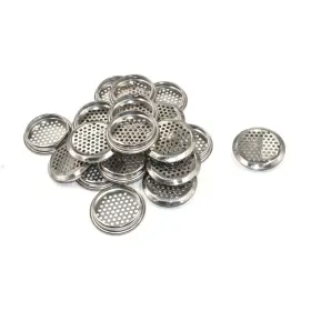 Zy0717214 Geesatis 20 Pcs Round Soffit Vent 2 Inch 53mm Mounting Diameter Stainless Steel Me