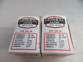 1a-30 General 736902511039 Fuel Oil Filter Refill 1a30 1a-25a Unifilter 77 Lot Of 2