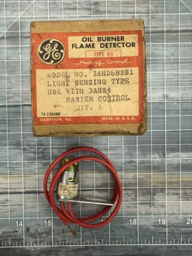 3ahd6b2b1 General Electric Ge Flame Detector 3ahd6 B2b1 Use With 3ahm4
