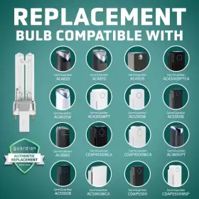 Germguardian 445027015041 Replacement Uv-c Light Bulb 5-watt Clear For Air Purifiers Models #3