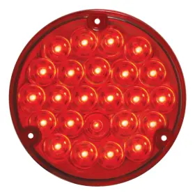 76152 Gg Grand General Red 4 Inch 24-led Stop/turn/tail Load Light