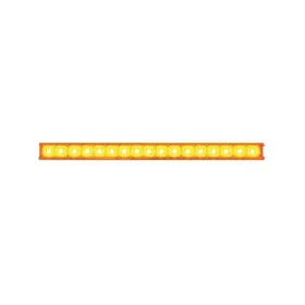 76980 Gg Grand General 20 Inches Spyder Amber 17 Led Park/turn Light Bar Lens Single Row
