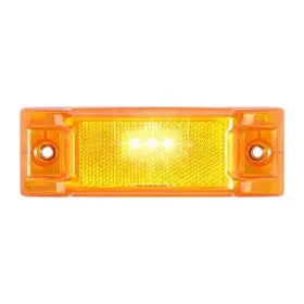 78330 Gg Grand General Marker Light Rectangle Amber 3-led With Reflector