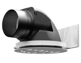 Lts141 Gibraltar Building Products 866704000339 Plastic Soffit Vent Weather Resistant 4 Inch Ducts