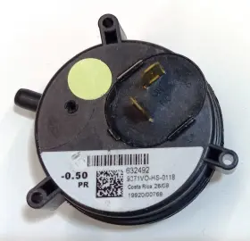 0.50wc Global 632492 Nortek Hvac -0.50wc Spst Pressure Switch