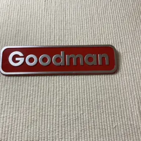 0161f00086 Goodman Furnace Name Plate Label