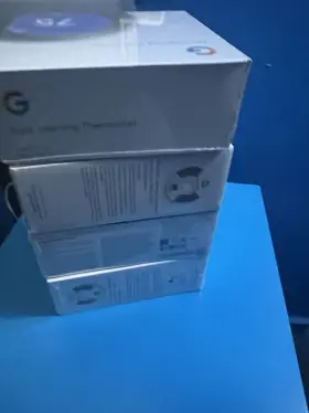 01334-us Google Nest Programmable Wifi Thermostat - Snow Ga Factory Sealed