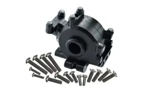 Gpmbr012-bk Gpm 1 10 Baja Rey/rock Rey Upgrade Parts Aluminum Front Gear Box - Set Black