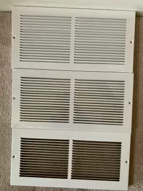 4mjw2 Grainger International 3 Wall Vents Cold Air Return 14 Inch X 6 Duct Opening-white Color #2