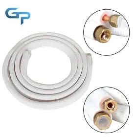 Gre138325 Greatparts White 3/8 Inch - 5/8 Dia. 16 Feet Install Kit Fit For Mini Split Heat Pump Systems