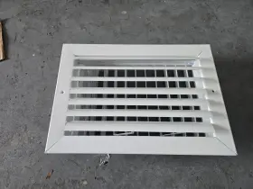 Sdg-vb13-1 Grille Tech Hvac Register Diffuser Vent Cover Sidewall/ceiling Curved Blade Many Size