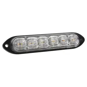 78462-3 Grote Auxiliary Strobe And Stop Lamp - Surface Mount Flashing Amber/solid Re