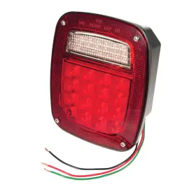 G5082-5 Grote Hi Count Led Stop Tail Turn Light Rh Without Sidemarker Red