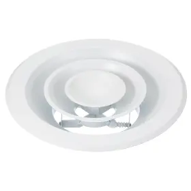 Gryfton 614462281305 1pcs 6 Inch Round Air Vent Aluminum Ceiling Diffuser White
