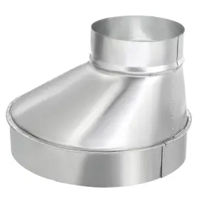 Gryfton 679134807009 8 Inch To 4 Eccentric Duct Reducer Galvanized Iron Ducting Connectors