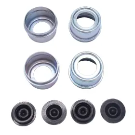 Ssa-11489 Gskmotor 4pcs 1.98 Inch Trailer Hub Dsut Cap Axle Wheel Bearing Dust Cup Greas