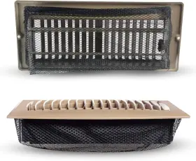 Haak Floor Register Trap 860004542261 - Vent Cover Durable Screen That Attaches Easily 4x12 Inch #3