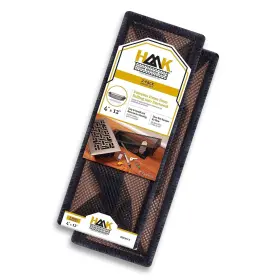 Haak Floor Register Trap 861348000301 Trap/cover - Screen For Home Air Vent Filters 4 Inch X12 2-pack
