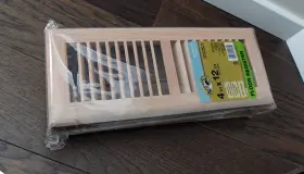 1002265233 Hampton Bay 1005 256 233 4 Inch X 12 Unfinished Red Oak Floor Register New