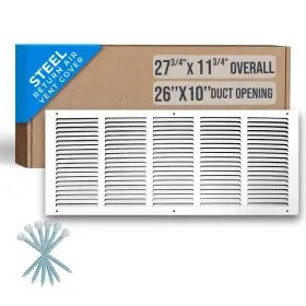 Handua 038775628518 Fits 26x10 Duct Opening Steel Return Air Grille By Vent Cover Grill For S