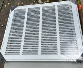 Handua 038775628709 Fits 20x16 Duct Opening Steel Return Air Filter Grille By Removable #2