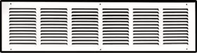 Handua 752505984070 30 Inch W X 8 H Duct Opening Size Steel Return Air Grille Vent Cover Gr #3