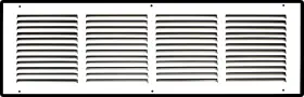 Handua 752505984117 Fits 24x6 Duct Opening Steel Return Air Grille By Vent Cover Grill For Si #3