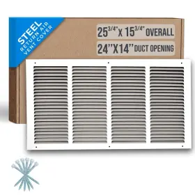 Handua 752505984223 Fits 24x14 Duct Opening Steel Return Air Grille By Vent Cover Grill For S