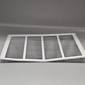 Handua 752505984445 20 Inch W X 12 H Duct Opening Size Steel Grille For Parts Or Not Working