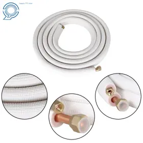 Hp82992 Happy19star Mini Split Heat Pump Install Kit For Systems 16 Feet 1/4 Inch -1/2 Dia 1 Pack
