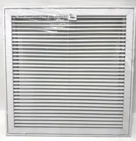 021776 Hart & Cooley And 96afb Steel Fixed-bar Filter Grille 24 New