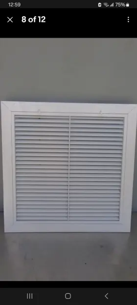 Rhf45t Hart & Cooley 046621 5-pack 20x20 White Air Vent Cover New