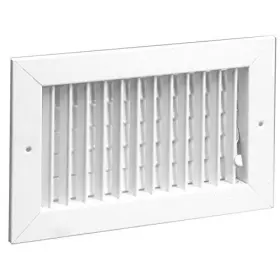 8211414 Hart & Cooley 14 Inch X Steel Register Vertical Face Bar Multi-shutter Damper By And