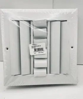 A614ms Hart & Cooley And 6 Inch X White Aluminum Register 4-way Vent
