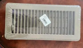 703941-421mgs Hart Coolley 699663044904 Cooley 4 Inch X10 Steel Floor Diffuser Sandy Brown