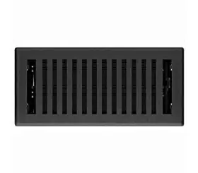 Hartford Ventilation 758913614288 Floor Register 4 Inch X 10 - Newport Collection Metal Design With Scratch Resist