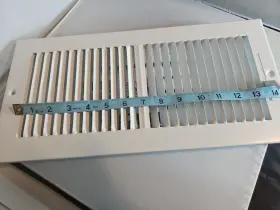Hbw 963063150838 14 Inch X 6 Adjustable Blade Sidewall Ceiling Register Vent Cover Diffuser Heavy Du #2
