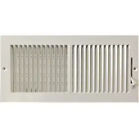 Hbw 963063151804 14 Inch X 6 Duct Opening Size 2way Stamped Face Steel Ceiling/sidewall Air Supply