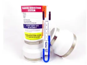 Rp140 Healthy Air Solutions 688977445149 Fan Install Kit Rubber Couplings Dynameter And Labels 3x4 White #3
