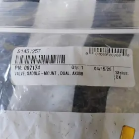 007174 Hestan Ax008 Valve Saddle- Mount Dual Oem Brand New Free Shipping