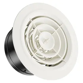 Hg Power 767550224064 5 Inch Soffit Vent Round Air Cover With Louver Abs Adjustable Ceiling