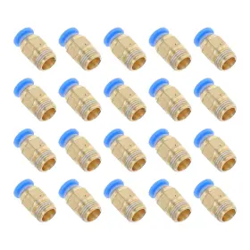 Uu002280a241219 Hihaha Push To Connect Air Fittings 5/32 Inch Male Thread Line Quick Connector Plast