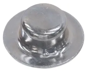 Hillman 008236004007 Cap Nuts For 1/4 Inch Axle Zinc