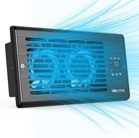 Hisummer 313022613630 Register Booster Fan For 4 Inch X 10 Floor Quiet 10-speed Vent